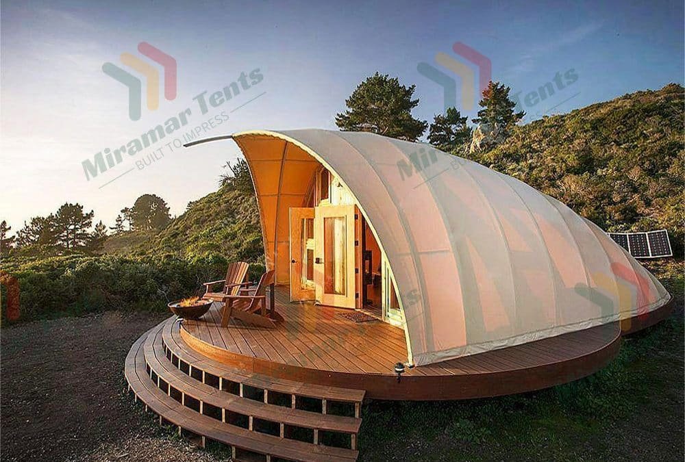 Glamping Shell Pod